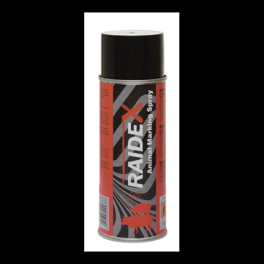 Spray de marquage RAIDEX 400 ml, rouge